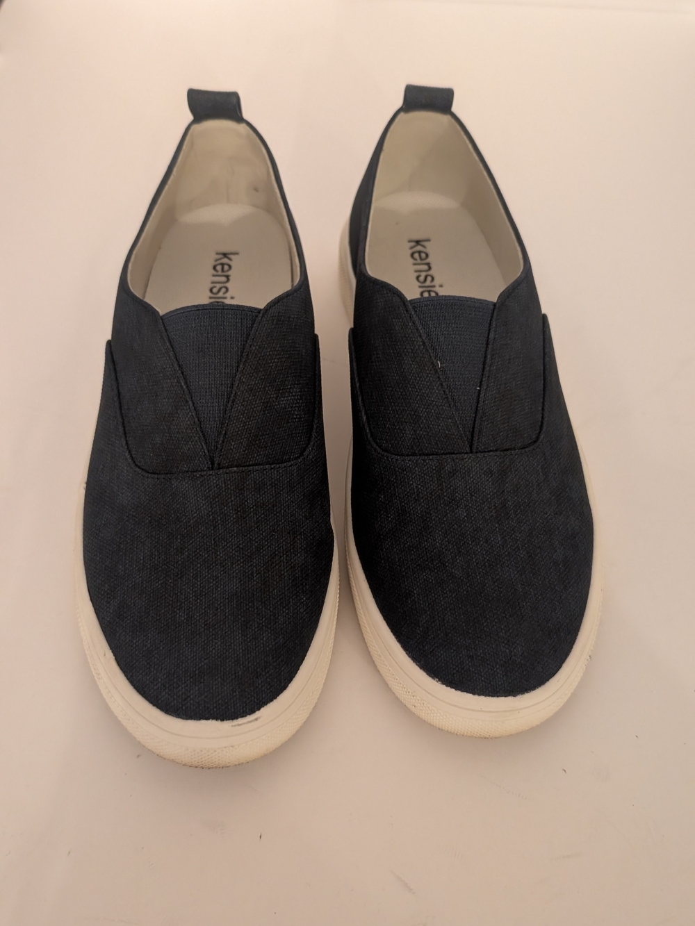 Kensie Women's Navy Slip-On Sneakers